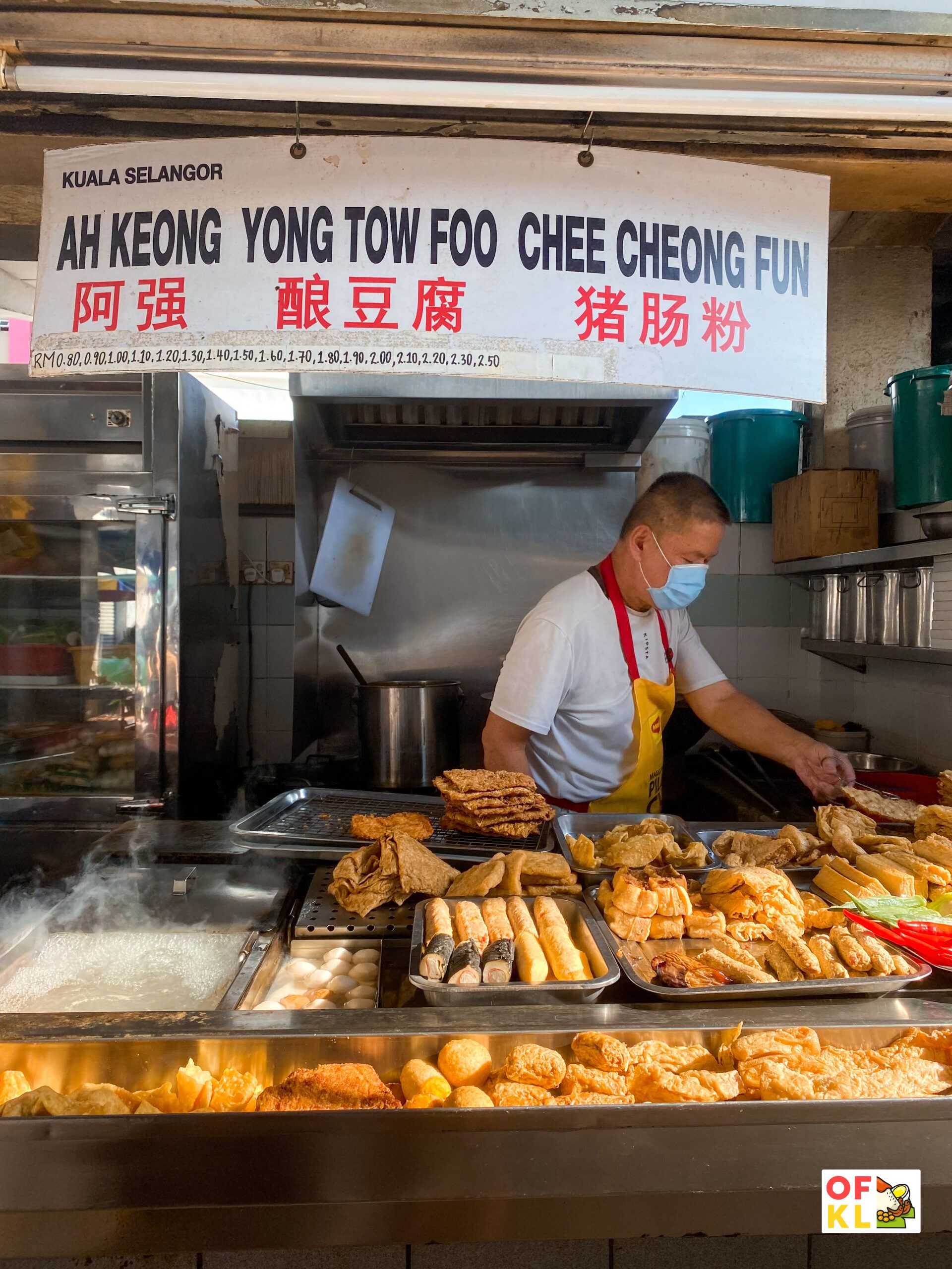 This 15-year-old stall at SS21 sells Yong Tau Foo for only RM0.80 a piece! | OnlyFoodKL
