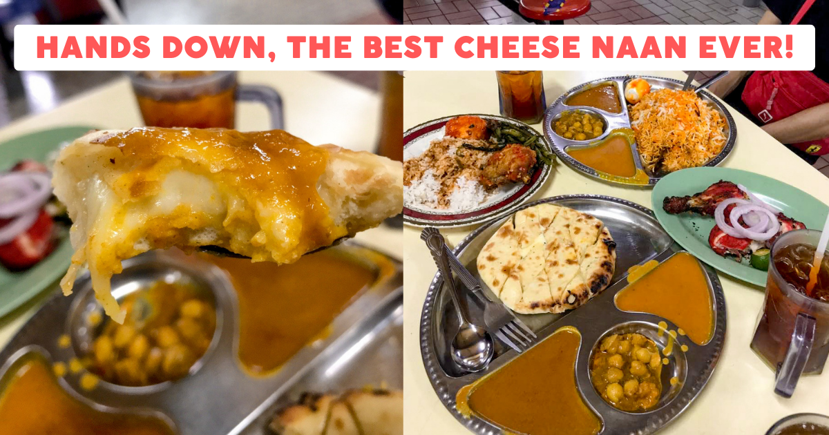 Best Cheese Naan we've ever tasted at Cha Cha Biryani and Naan, Seksyen 4