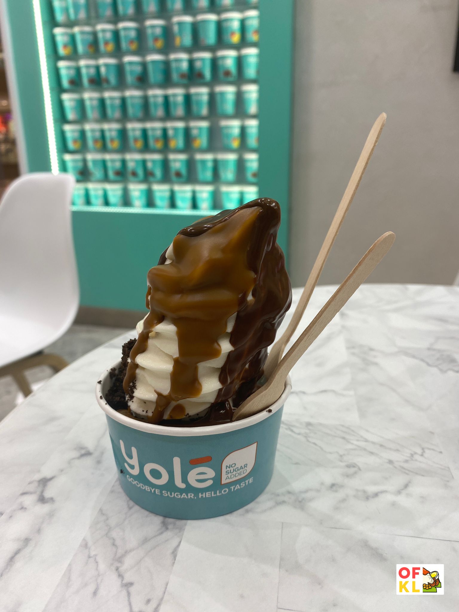 Comparing llaollao and Yolé, which is better? | OnlyFoodKL