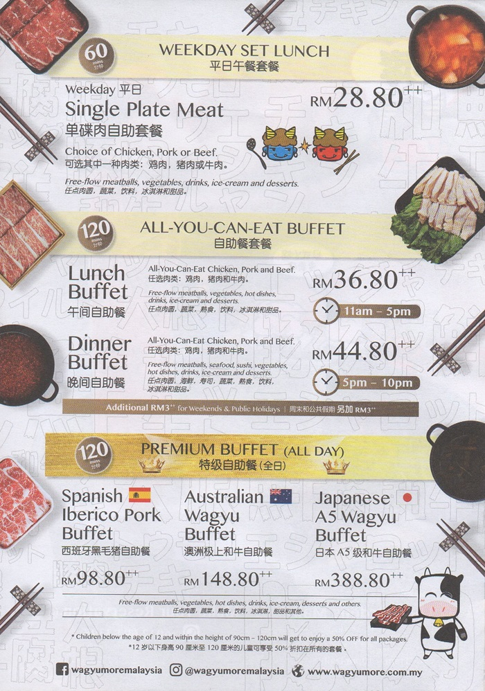 4 Hotpot Buffet Places with special menus and services under RM60!