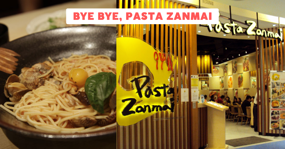 Pasta Zanmai shutting down its doors PERMANENTLY this July 12